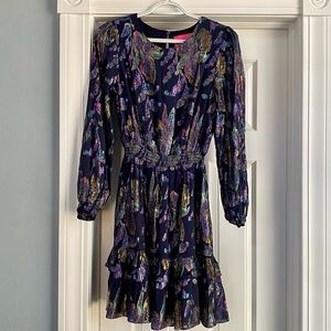 Lilly Pulitzer Silk Dottie Dress 0